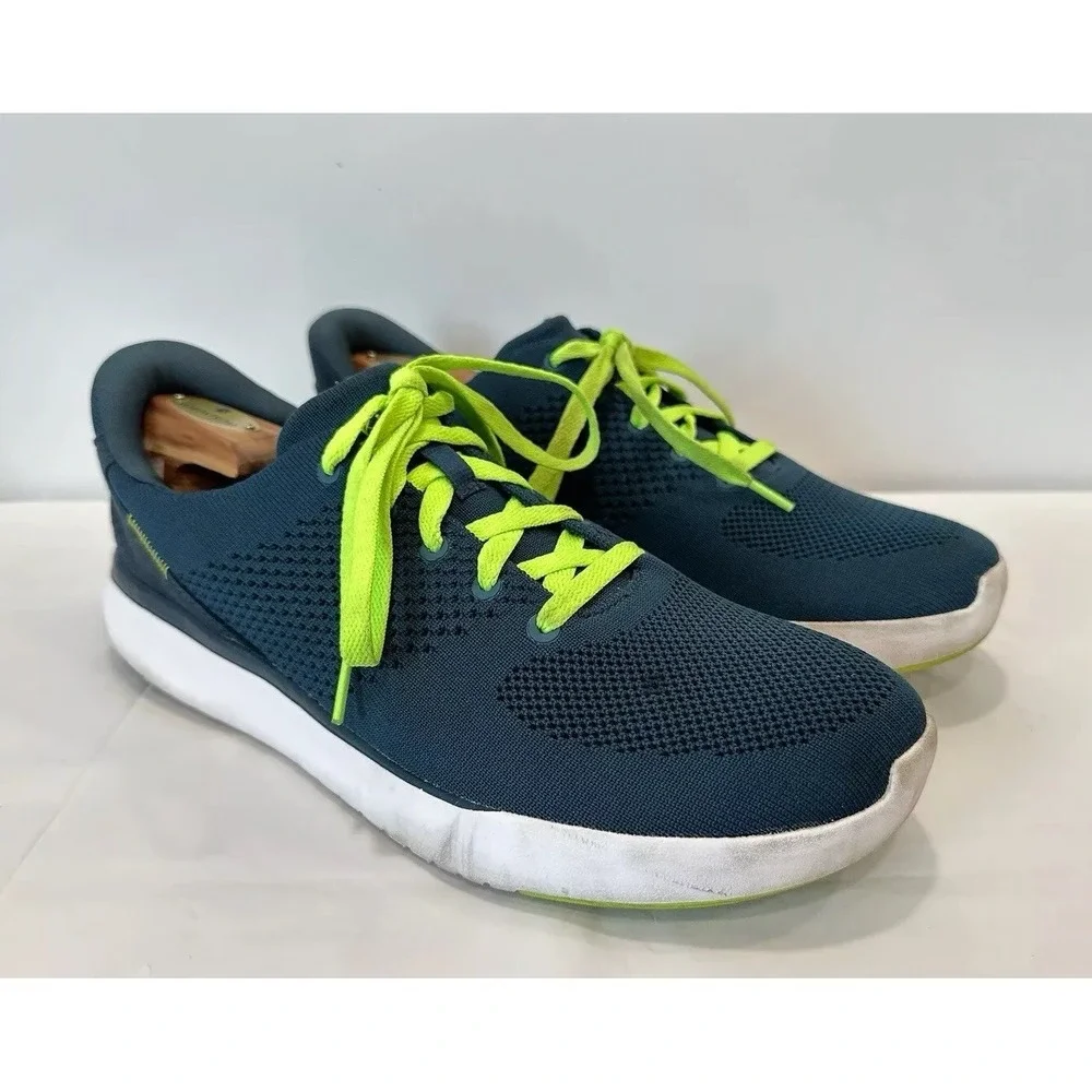 Kizik Lima Knit Handsfree Athletic Comfort Shoes Sneakers Tidepool Blue Men's 11