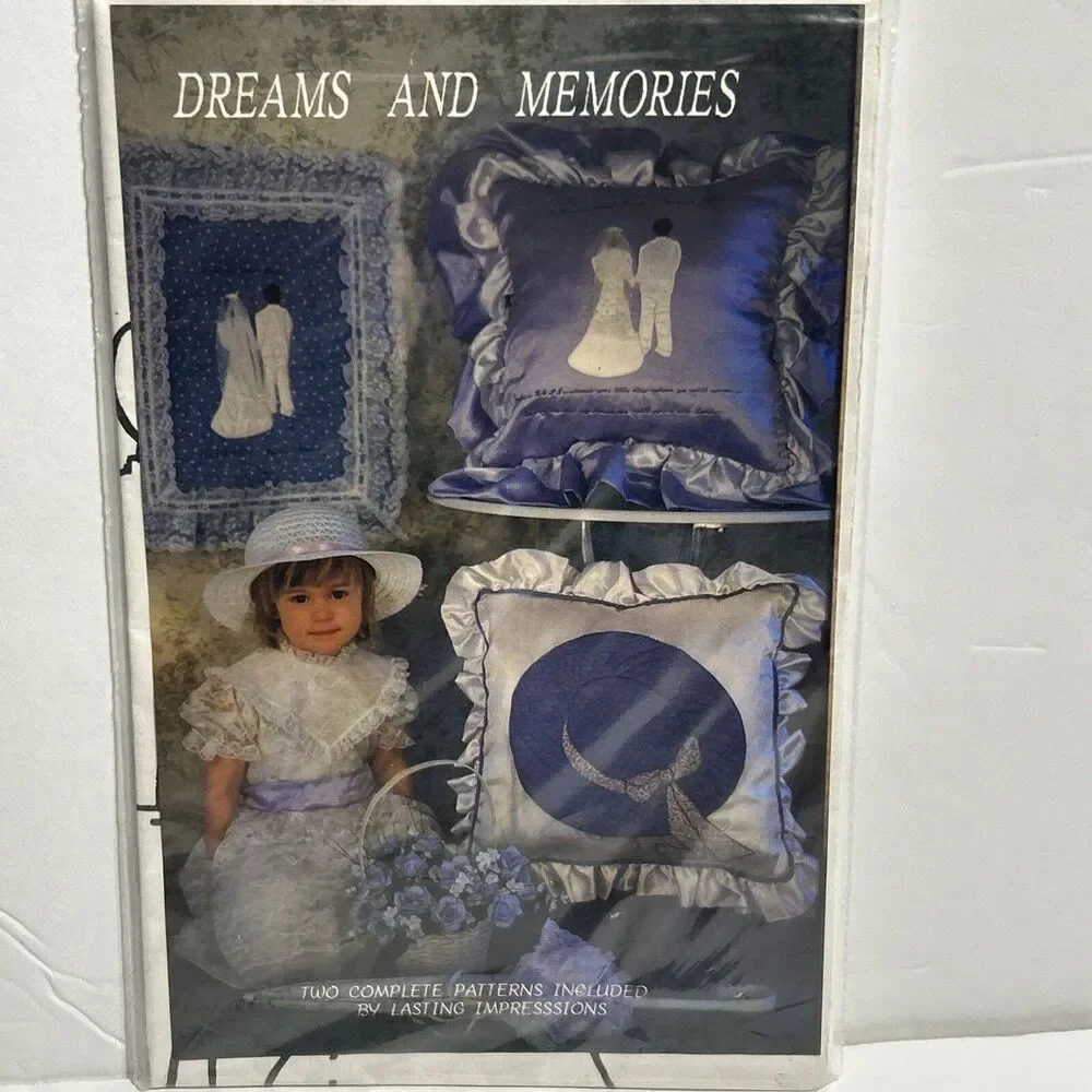 Dreams and Memories Lasting Impressions Wedding Gift NEW Vintage Sewing Pattern
