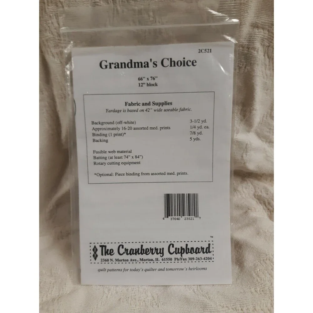 The Cranberry Cupboard new grandma