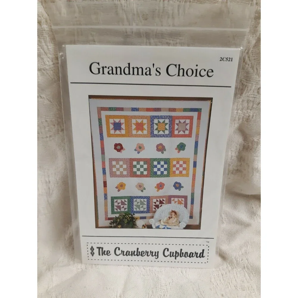NEW Grandma's Choice Quilt Sewing Pattern by The Cranberry Cupboard