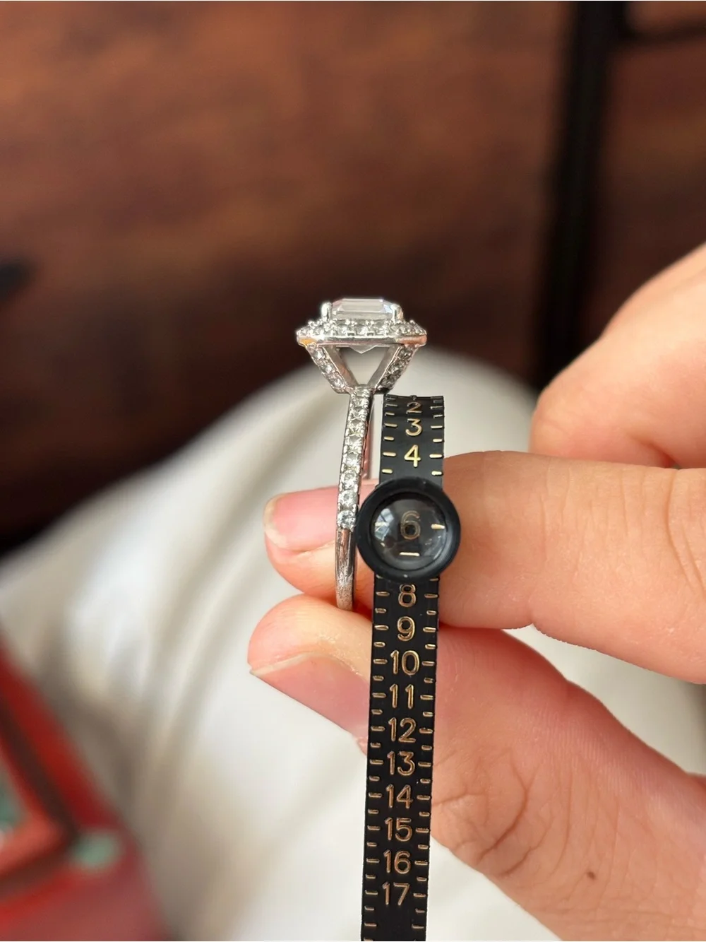 Nadri sparkle center ring