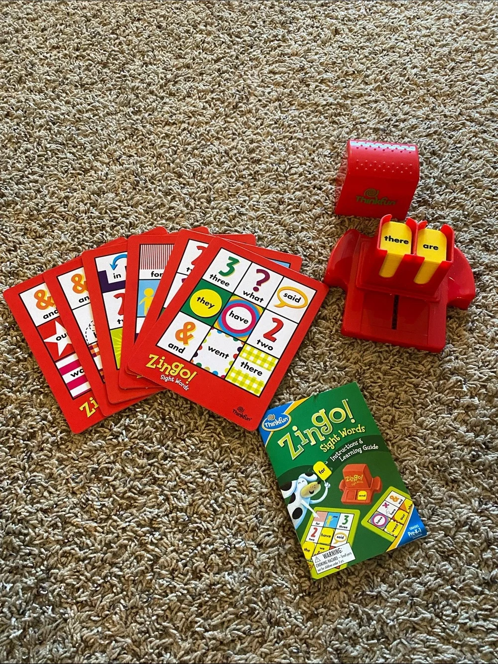 ThinkFun Zingo! Sight Words Game