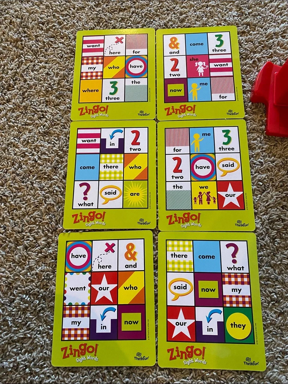 ThinkFun Zingo! Sight Words Game