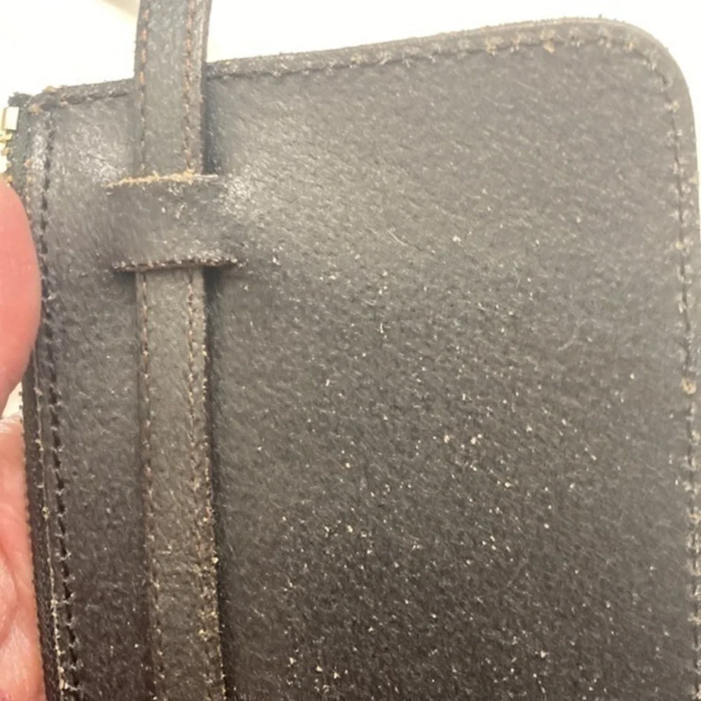 Michael kors black leather Hamilton lock belt bag