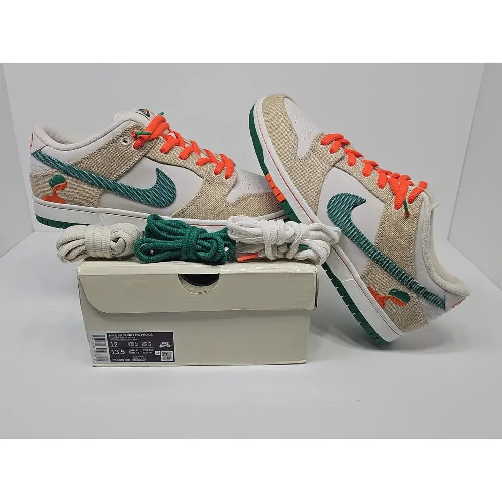 Nike SB Dunk Low x Jarritos Size 12 Sneakers FD0860-001 PRE-OWNED EXCELLENT