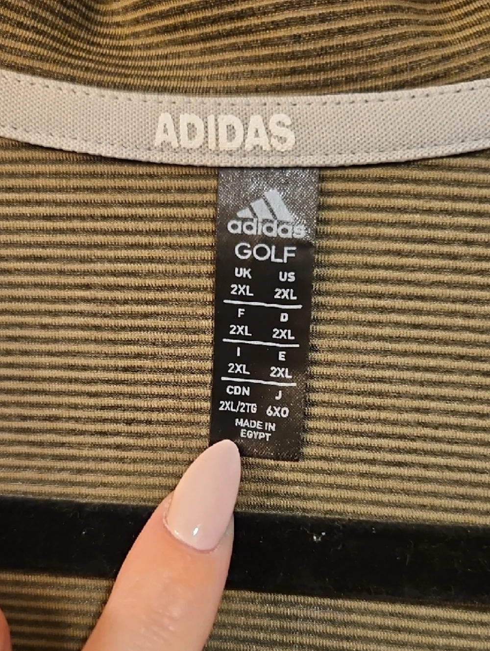 adidas men polo