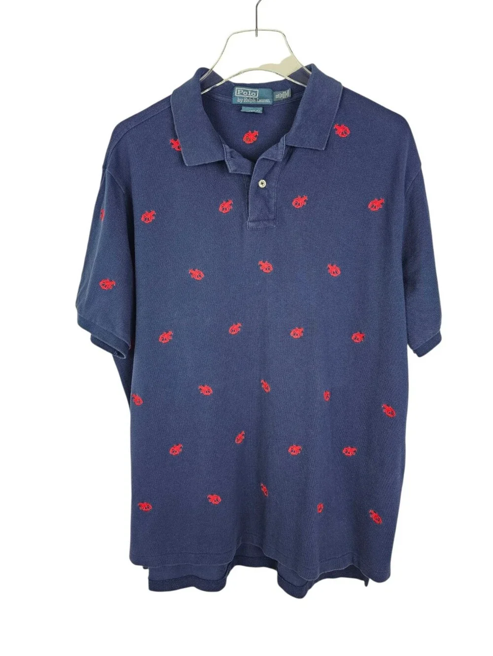 Polo Ralph Lauren Lobster Print Polo Shirt XL