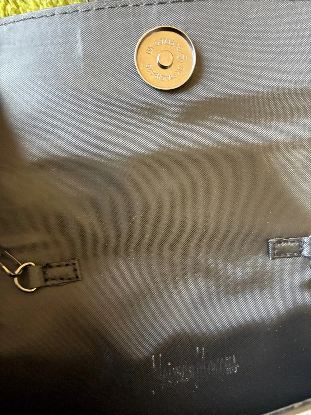 Neiman Marcus Black Chain Clutch