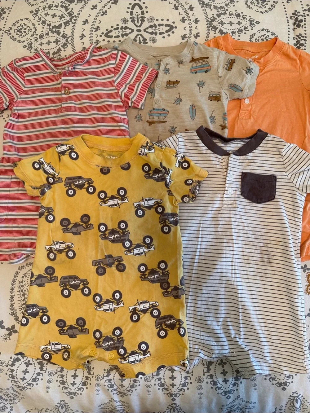 Carters short sleeved