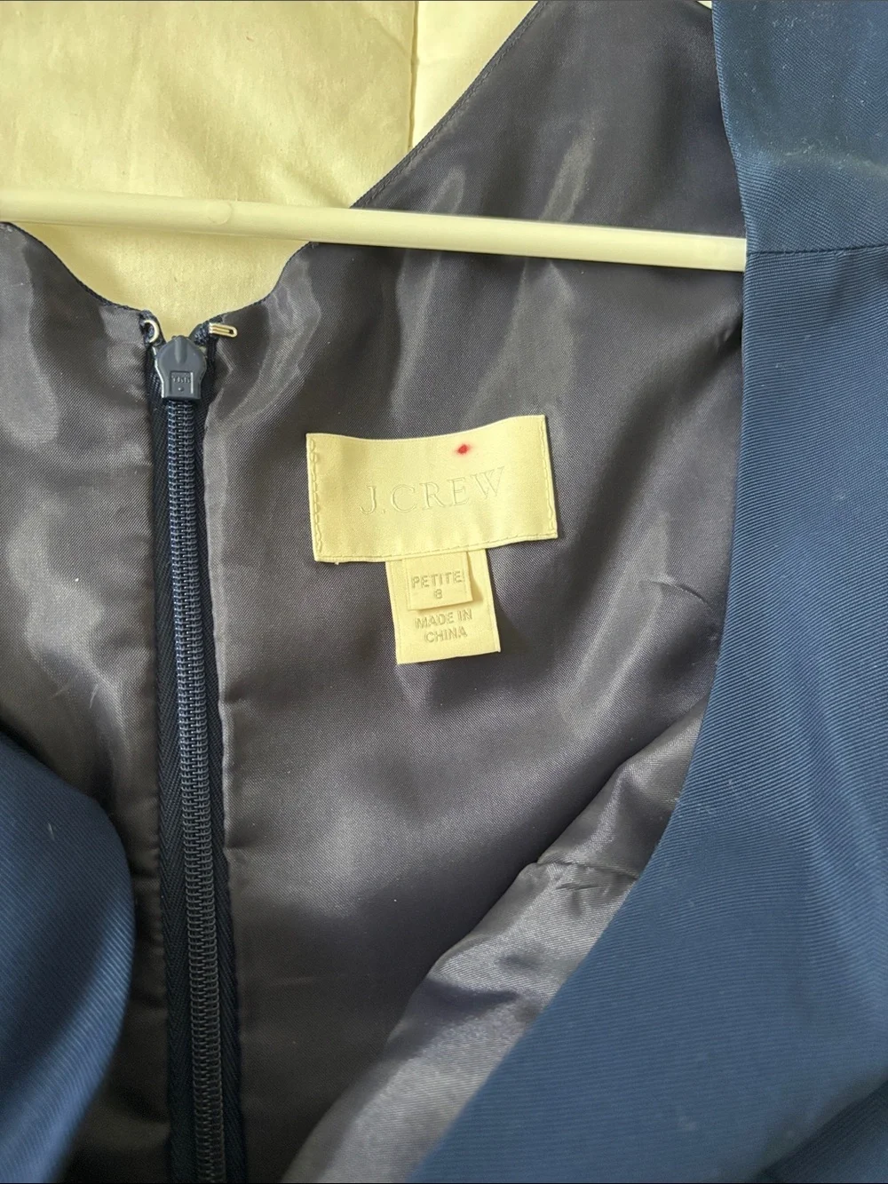 2/$20! J.Crew Classic Faille “Cami” dress in Navy Blue. Size 6 petite