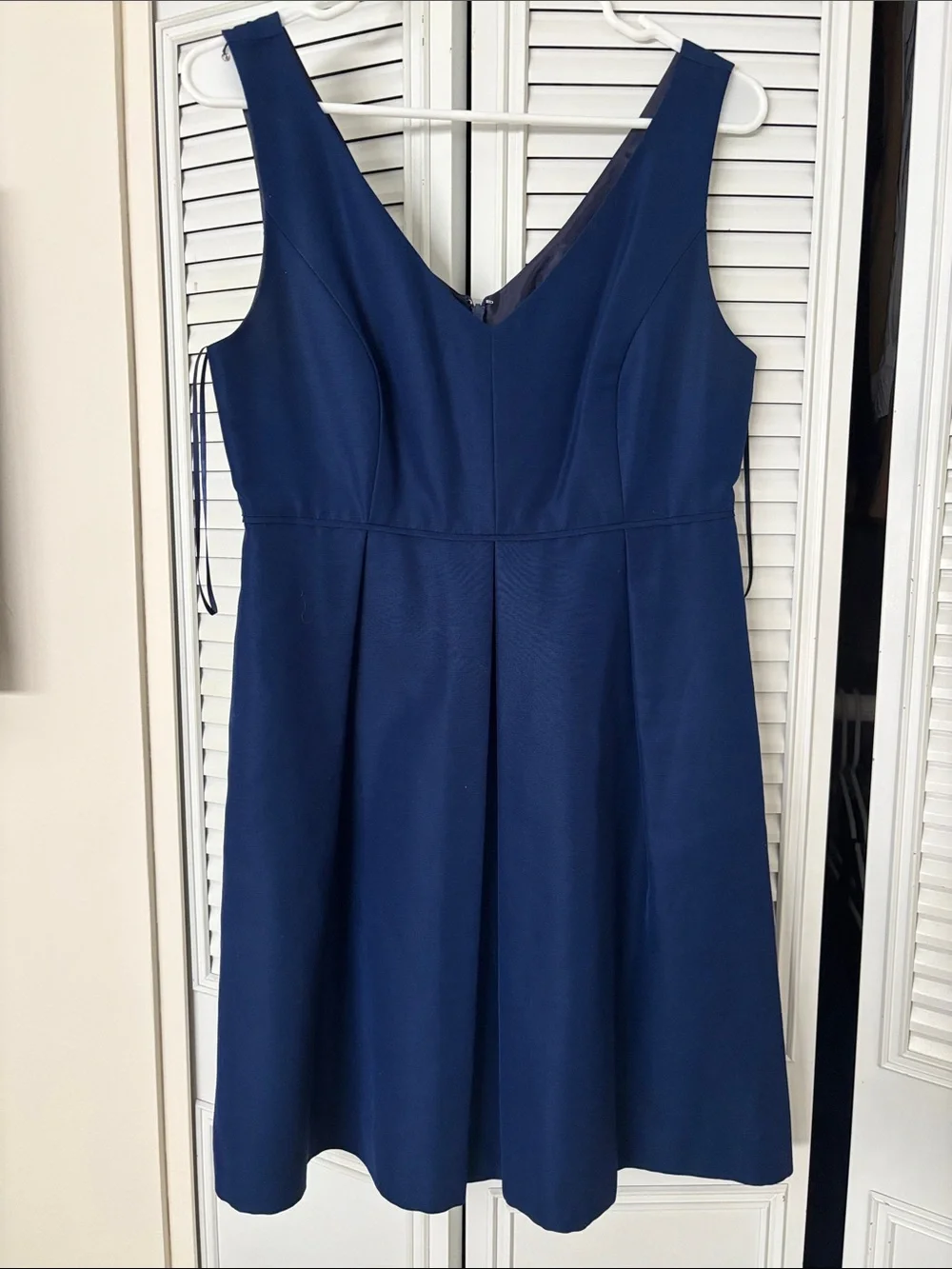 2/$20! J.Crew Classic Faille “Cami” dress in Navy Blue. Size 6 petite
