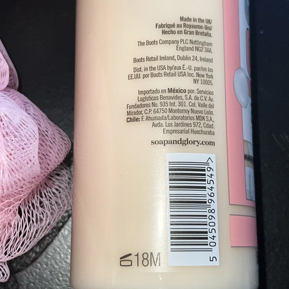 Soap & Glory thank ships &vitamin