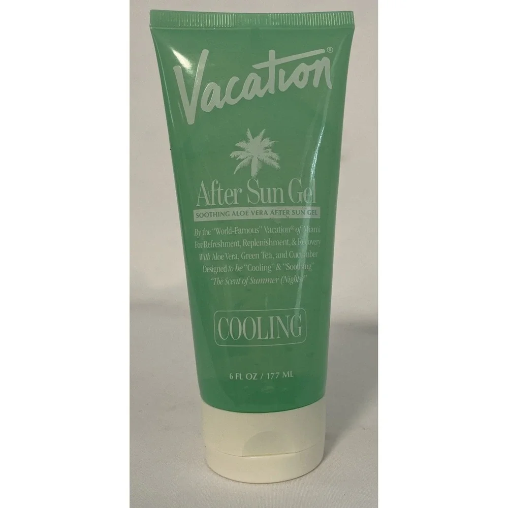 Vacation After Sun Gel Soothing Aloe Vera Gel ~ 6 Fl Oz ~ SEALED