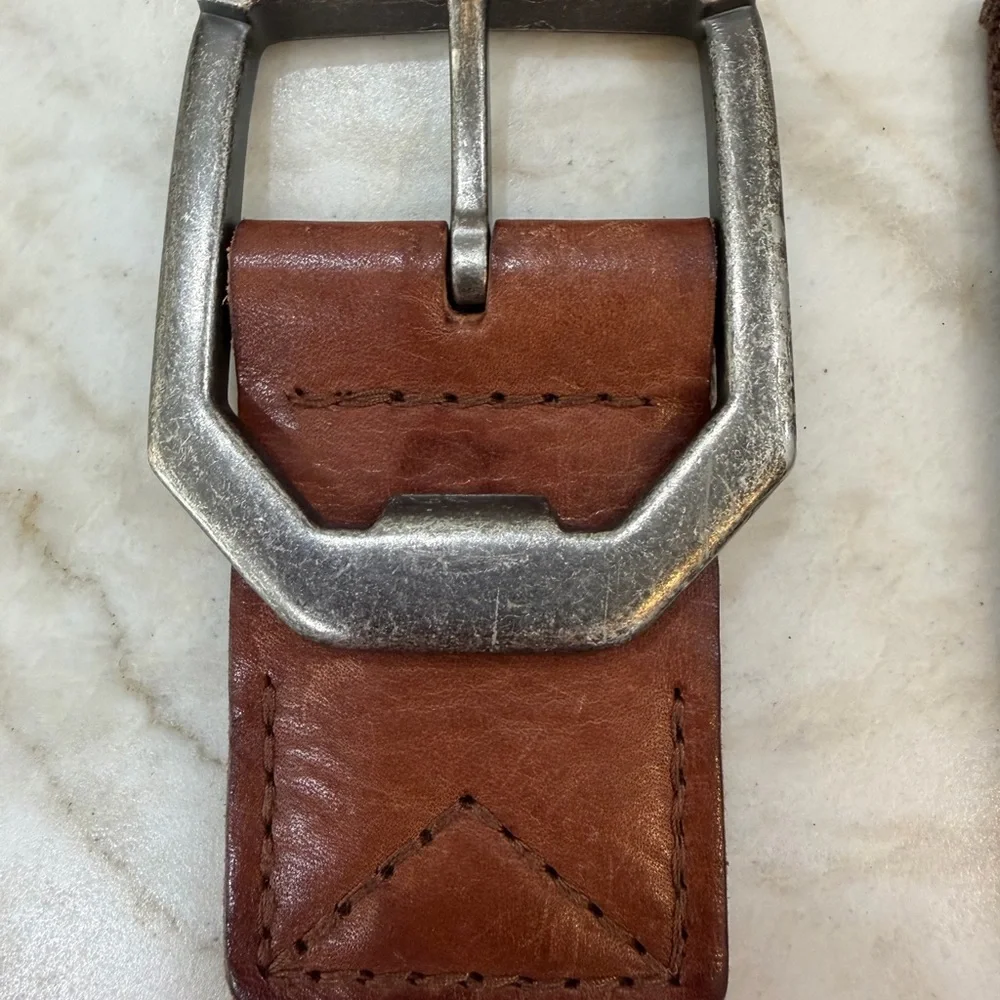 American Eagle Outfitters rugged white metal