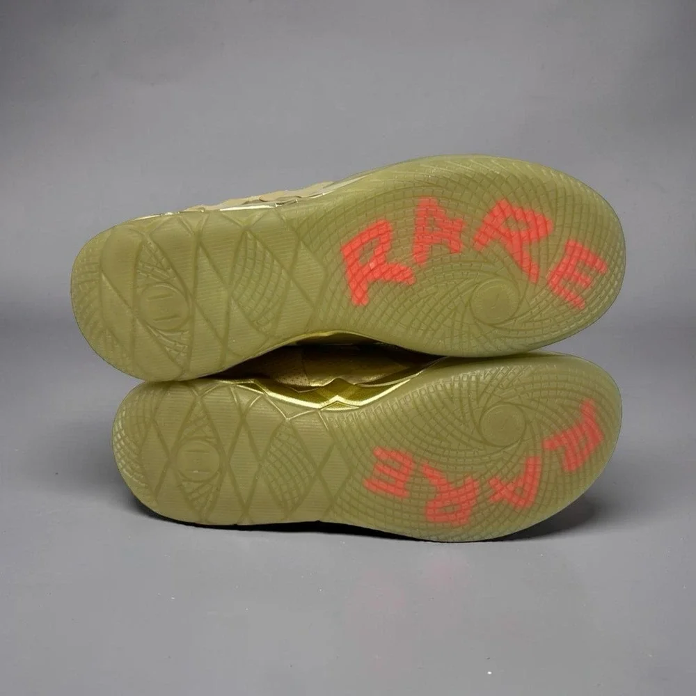 Puma MB.01 Golden Child LaMelo Ball Metallic Gold Mens Size 11 379223-01 NWOB