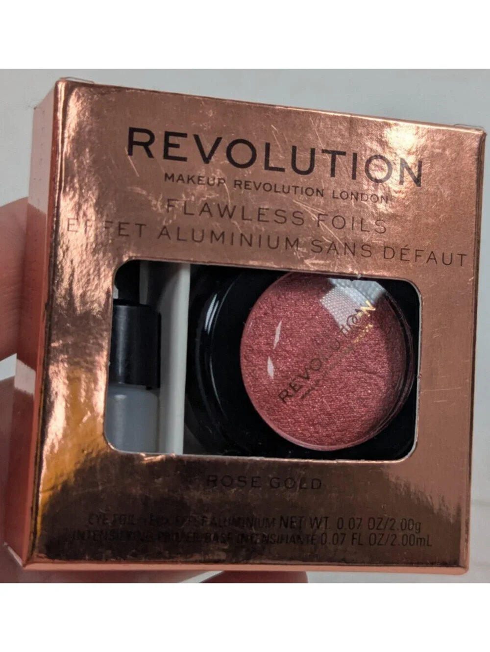 Revolution - Makeup - Flawless Foils Eye Shadow - Rose Gold
