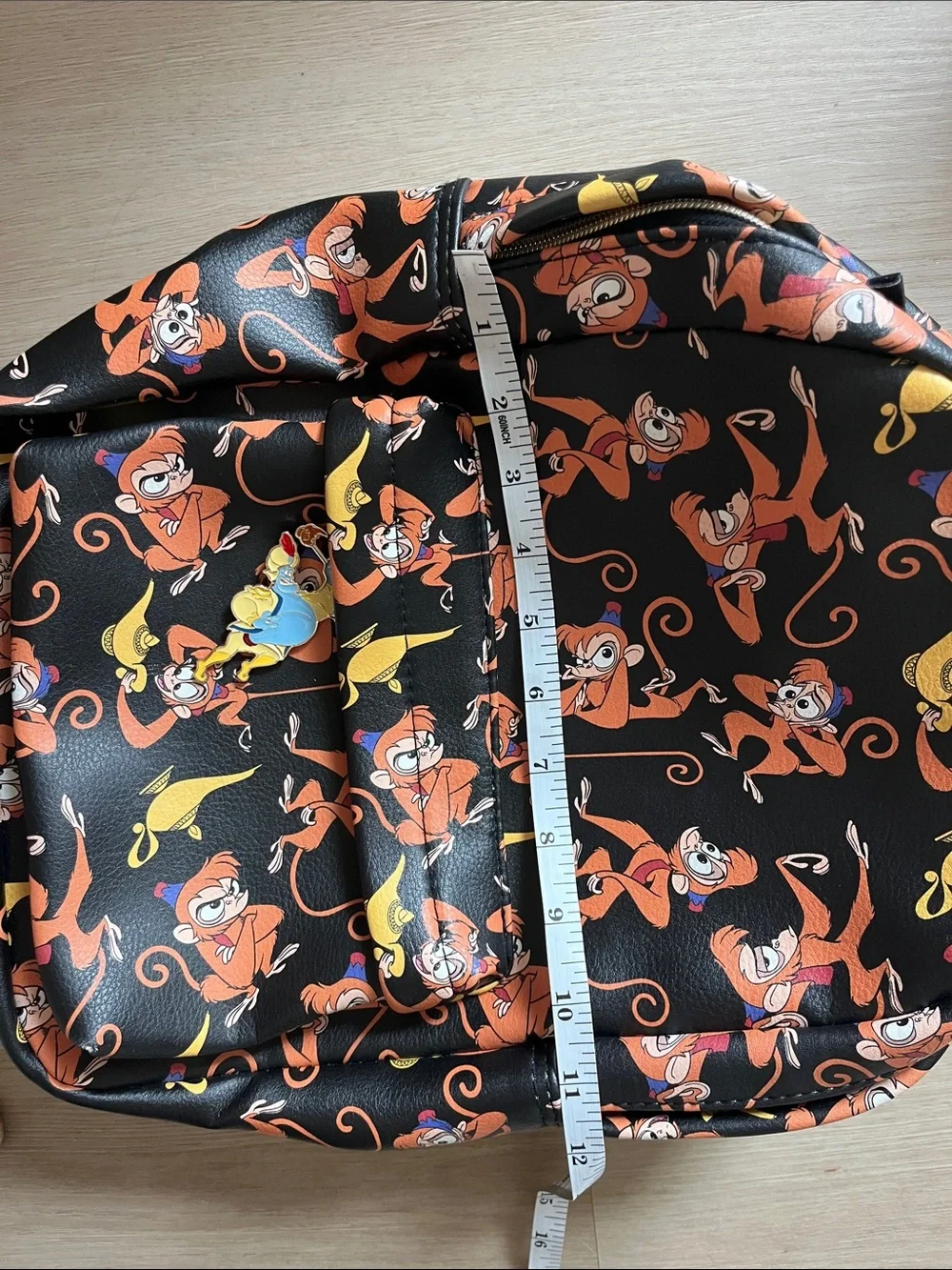 Disney zip print black