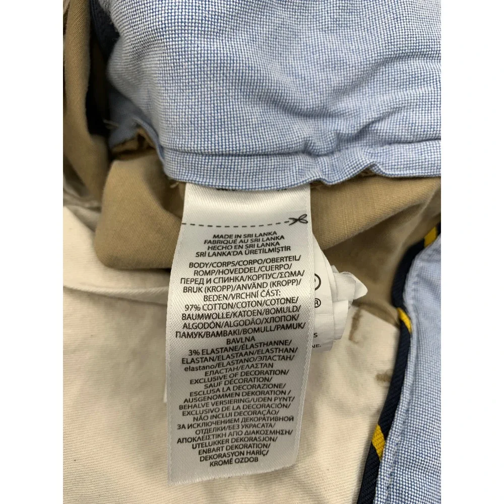 Polo Ralph Lauren inseam flat