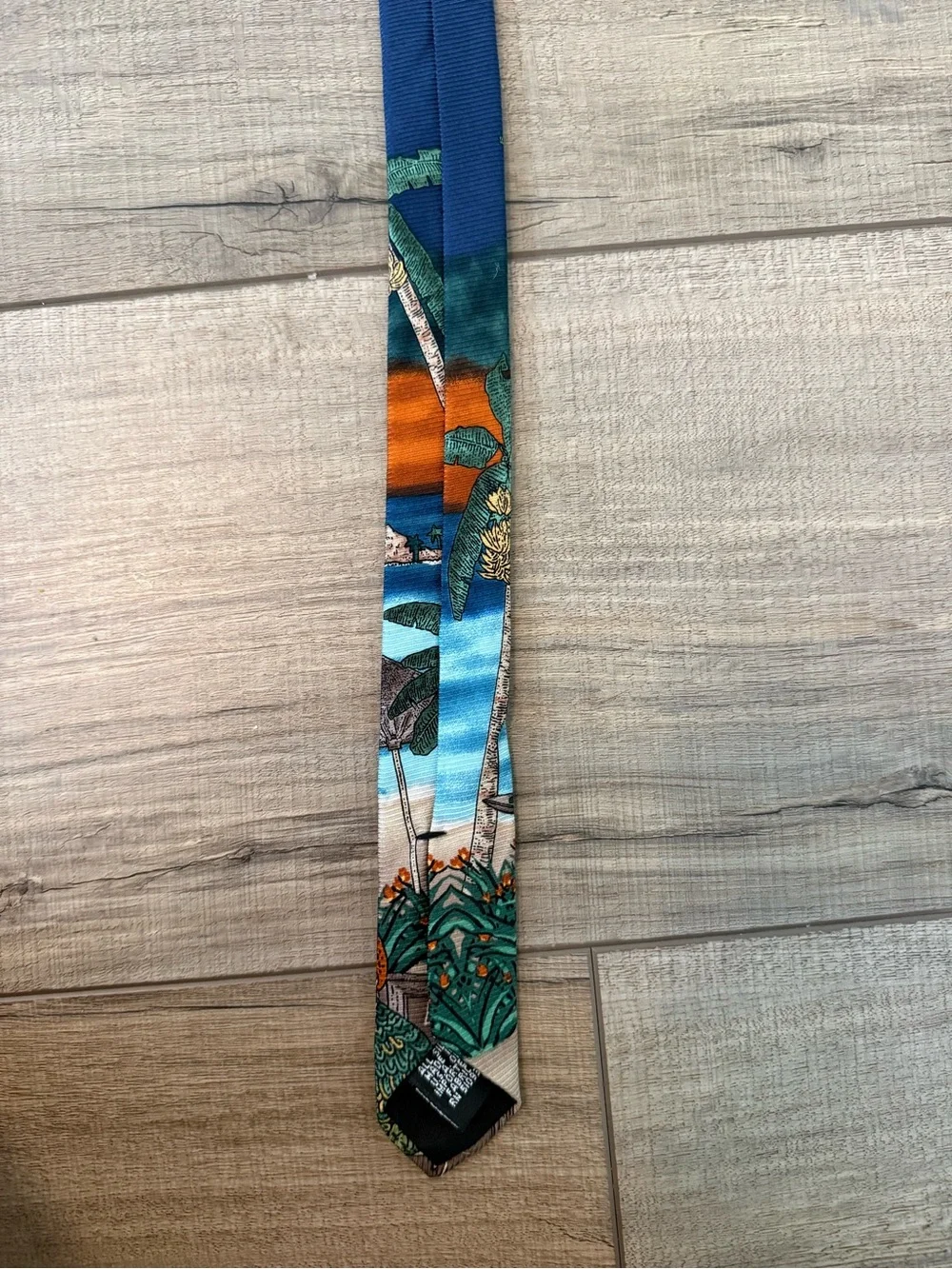Tropicals by Tango 100% Silk Novelty Tropical Beach Vacation Tie
