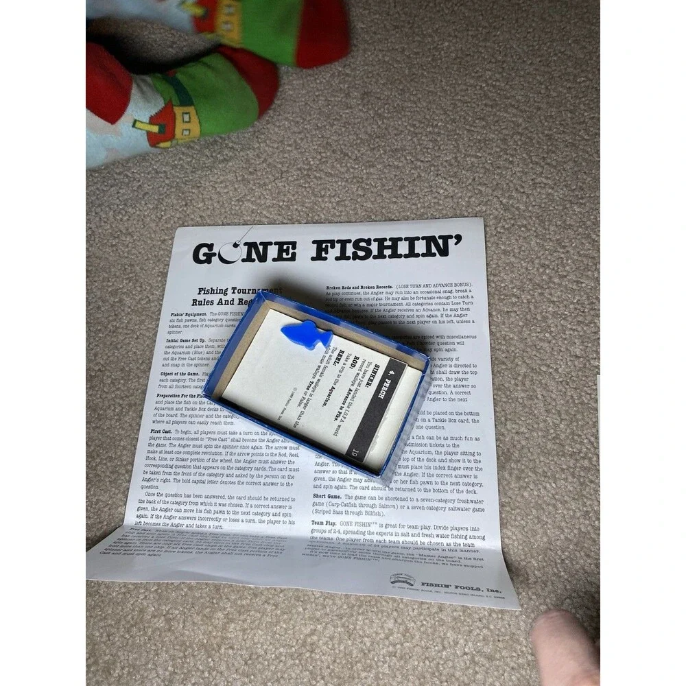 Fishin Fools Inc tape complete edges