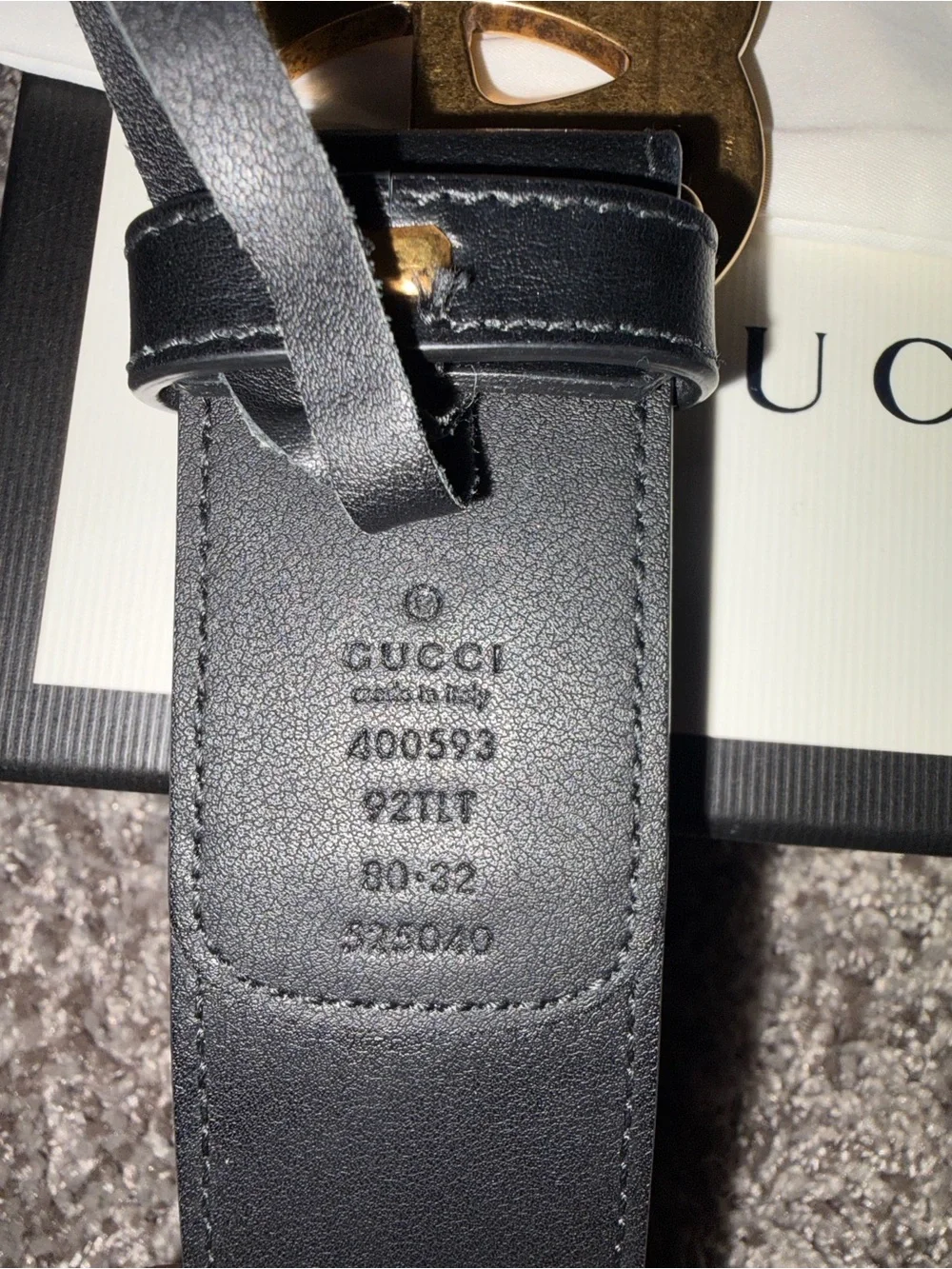 Gucci authentic belt