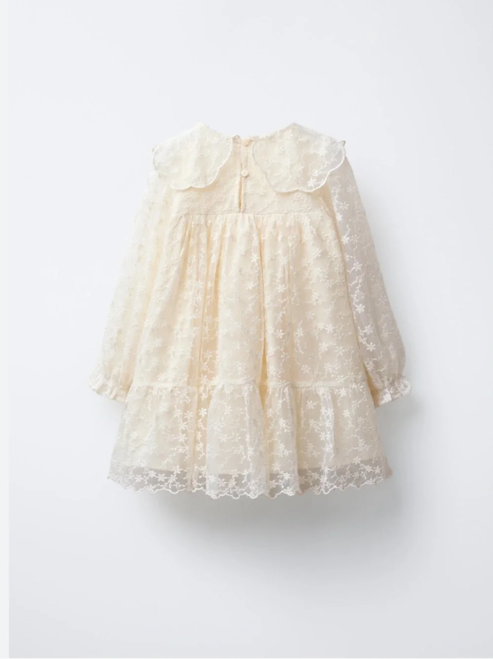 Zara kids NWT embroidered tulle dress 4786/566