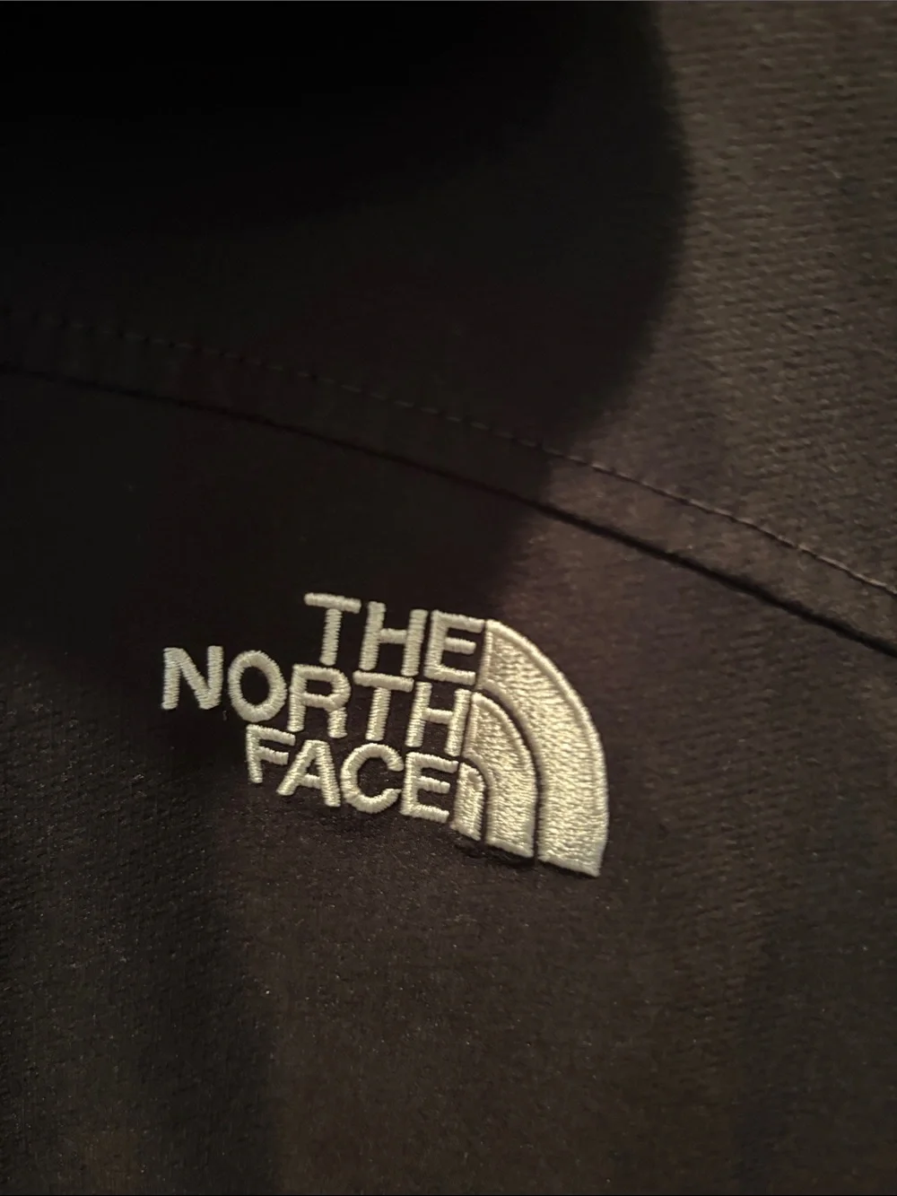 The North Face Apex Nimble 1/4 Zip Softshell Pullover Jacket Black size Large