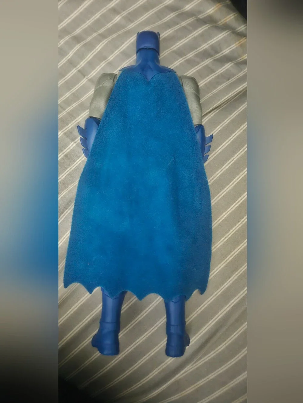 Batman Action Figure - Blue and Gray Cape Hero 12in