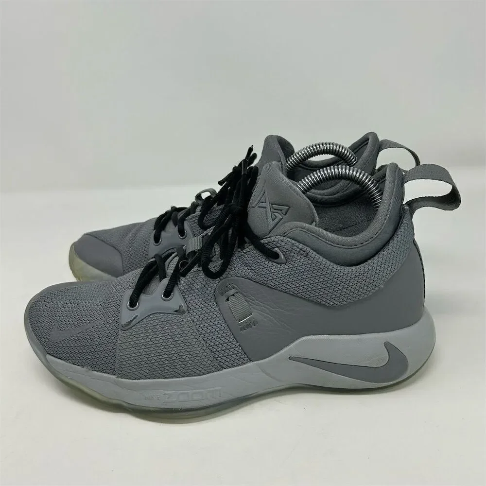Nike PG 3 TB Men's Basketball Shoes Gray Size 7 Low Top Lace Up Sneakers