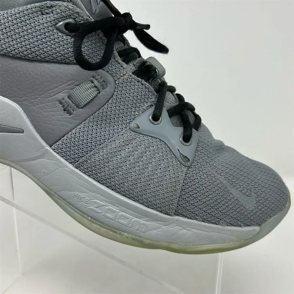 Nike PG 3 TB Men's Basketball Shoes Gray Size 7 Low Top Lace Up Sneakers