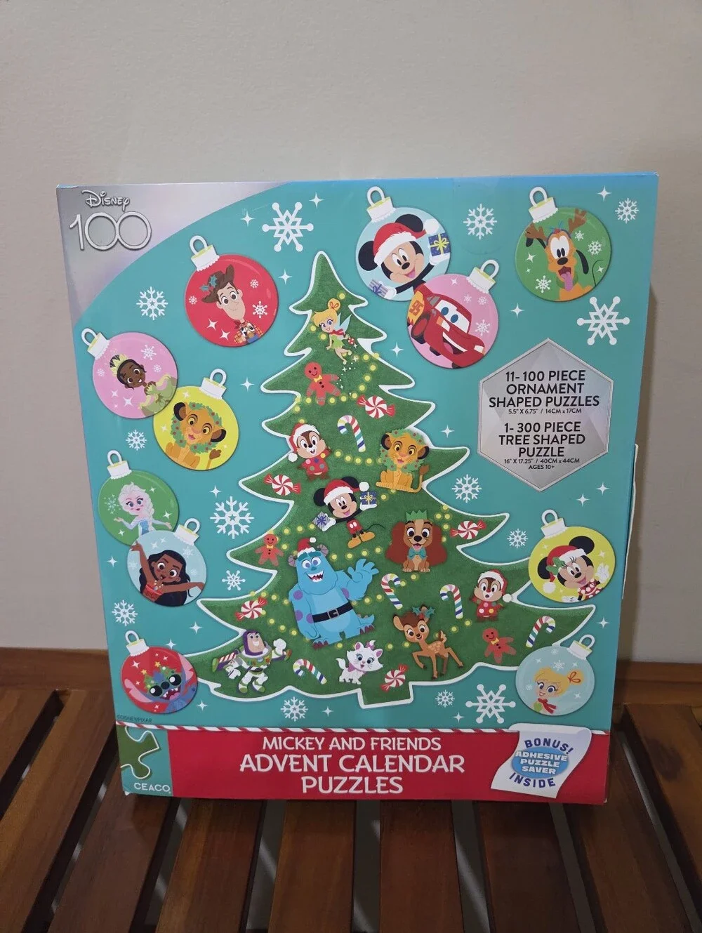Disney Mickey and Friends Advent Calendar Puzzles NEW