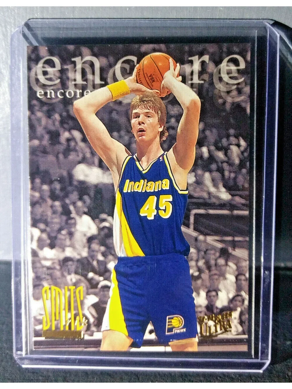 1995-96 Rik Smits Fleer Ultra #341 Encore Basketball Card