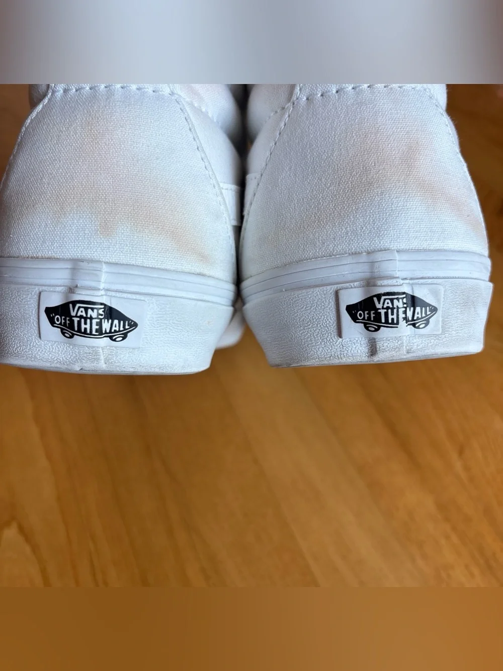 VANS Sk8 Hi Skate Sneakers Shoes VCU True White Mens Sz 10.5 12 Womens High Top