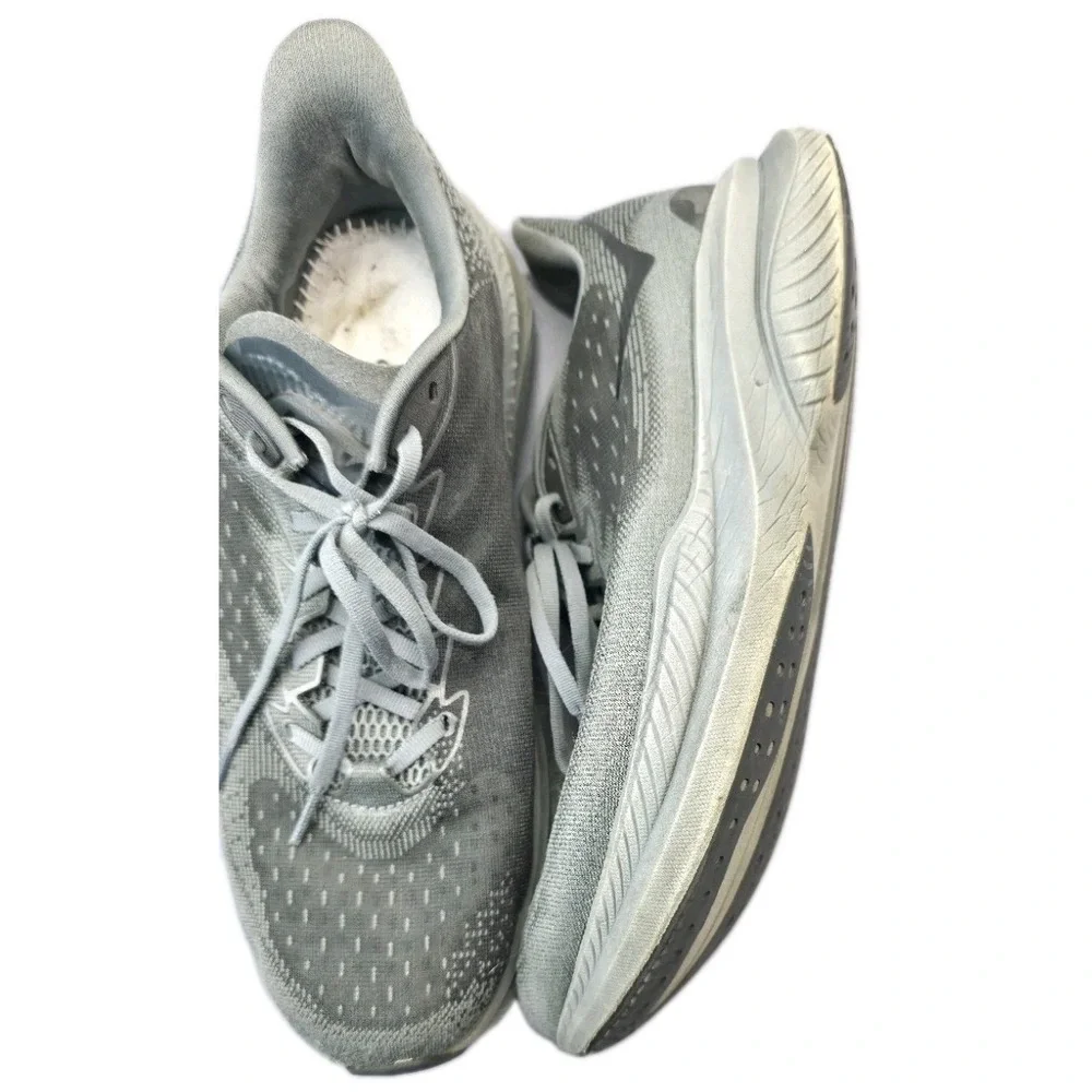 One One Mach 6 LA Gray Mesh Running Shoes Men's Size 12 D - No Insoles
