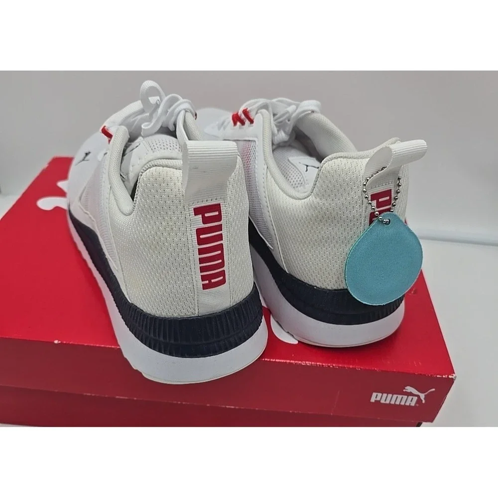 Puma Pacer Net‎ Cage Soft Foam Sneakers - White 13 Active Mens Outdoors Running