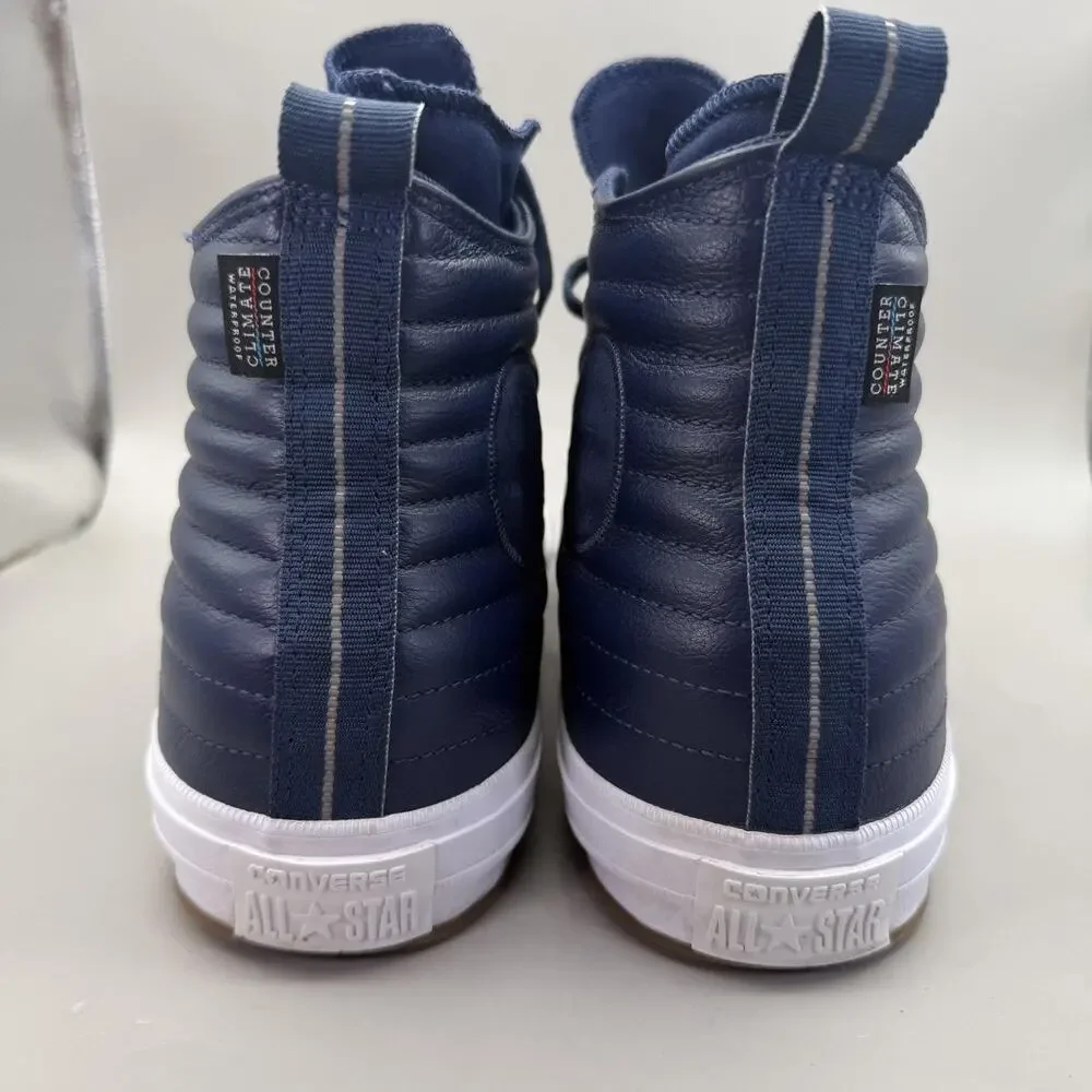 Converse Chuck Taylor All Star Counter Climate Shoes Mens 12 Blue Waterproof WP