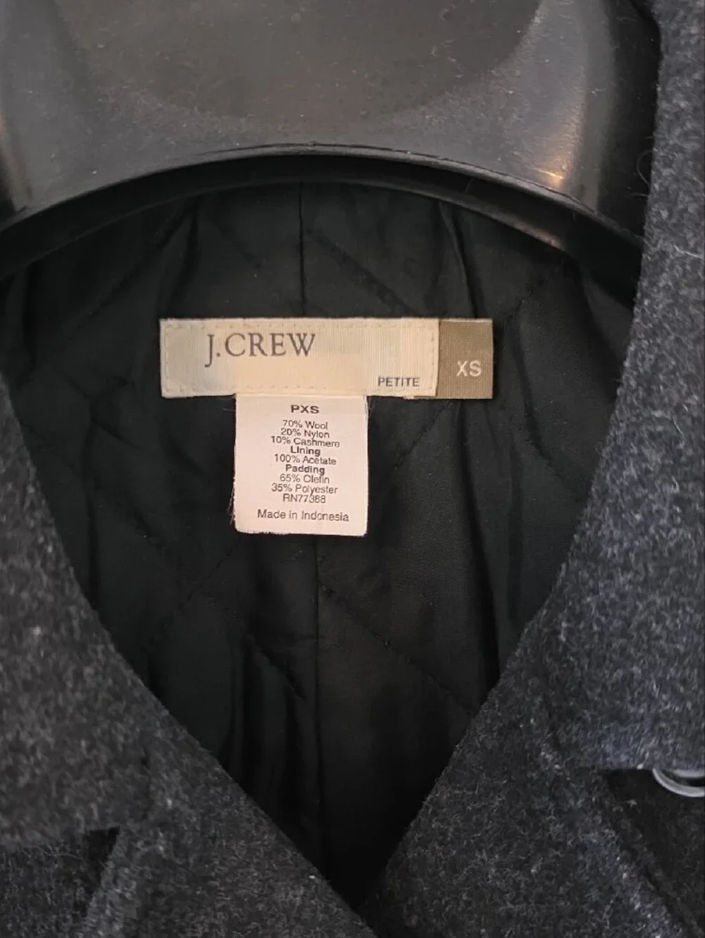 J. Crew tailored double
