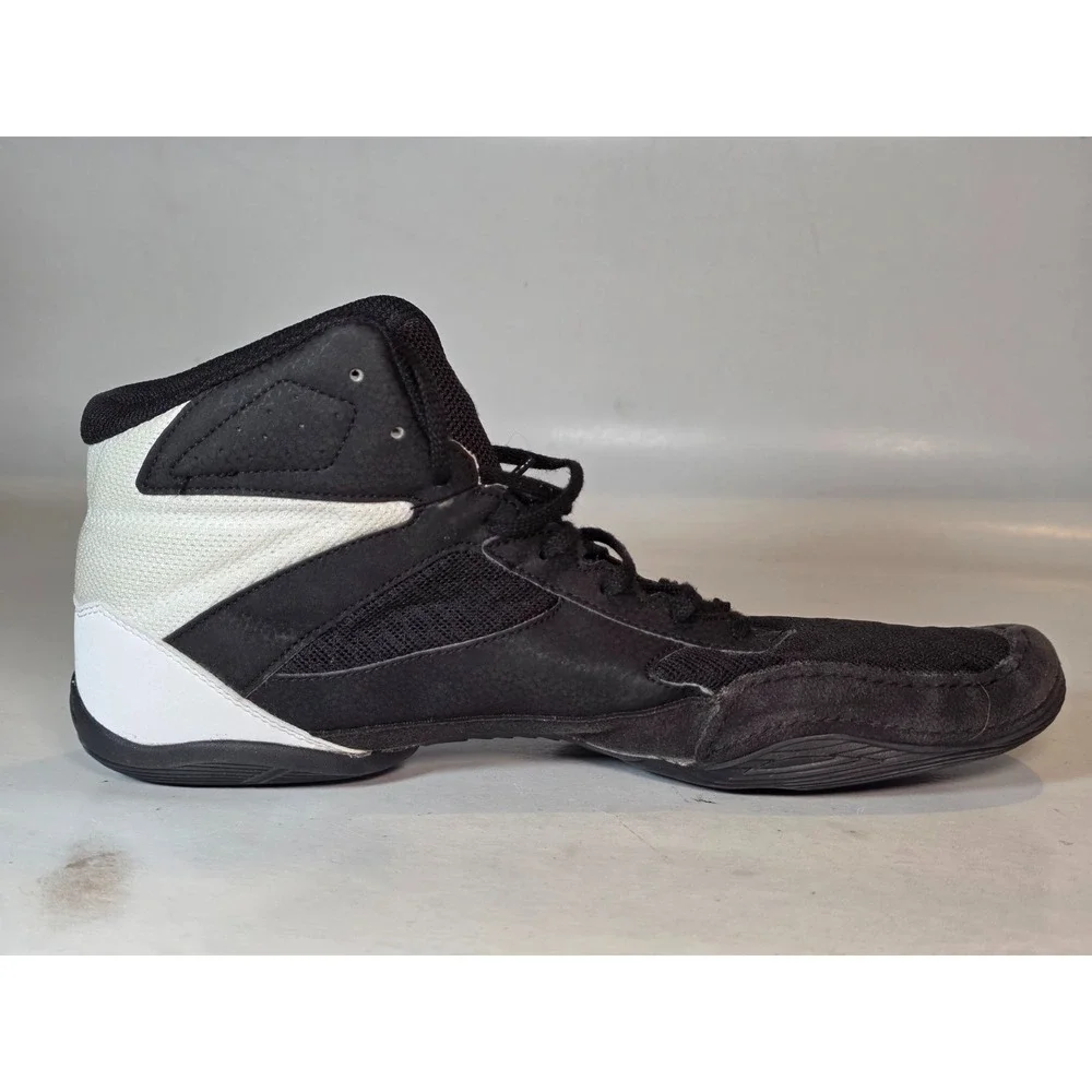 Asics Matflex 6 Men's Wrestling Sneakers Size 11.5 Black White Shoes