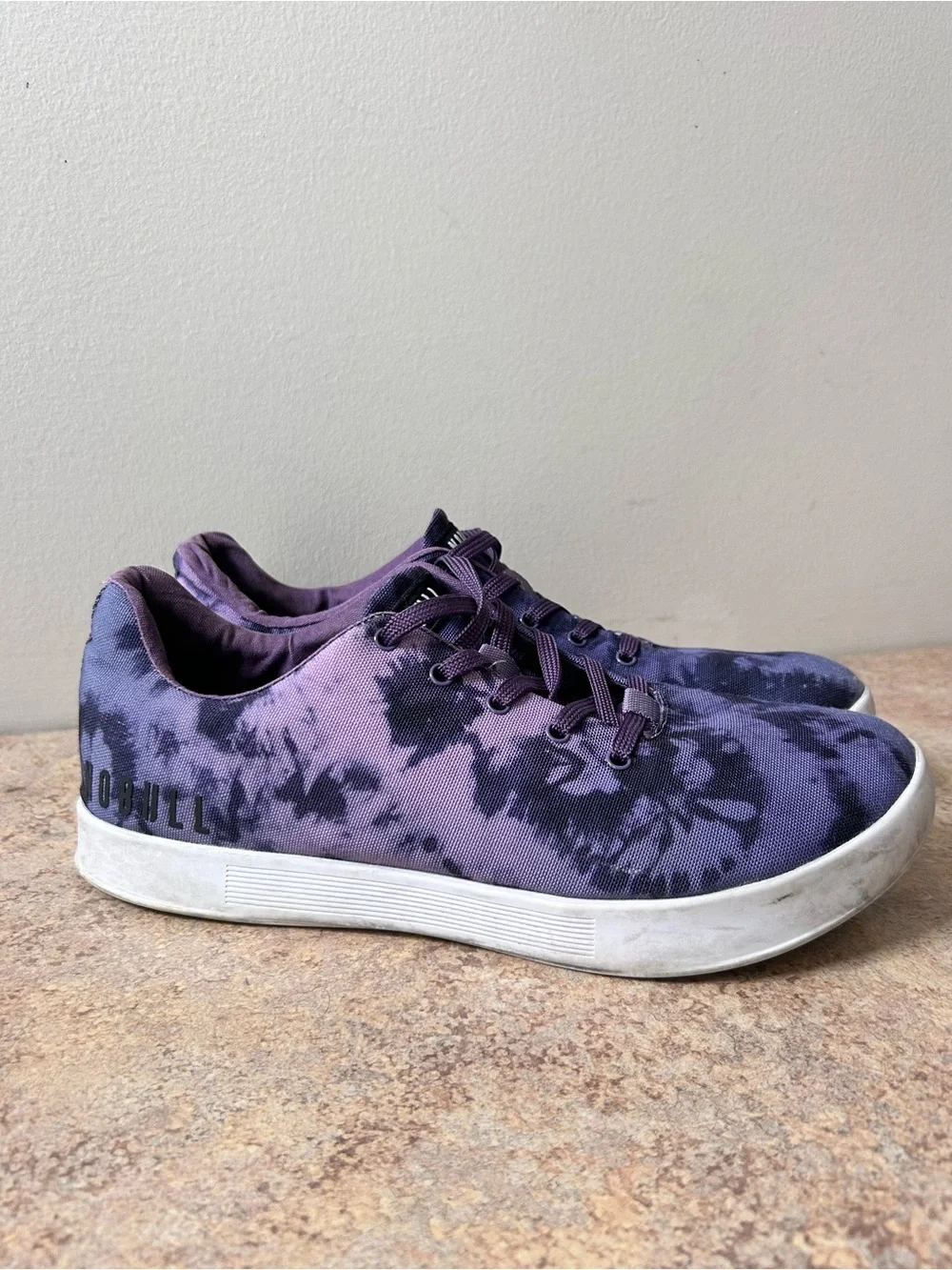 Nike No Bull Men’s Wisteria Gym Shoes in Tie-dye Purple Size 10