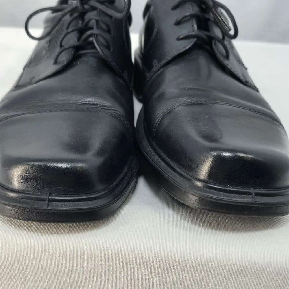 ECCO Oxford Dress Shoes‎ Men 44 (10US) Black Comfort Cap Toe Casual Business