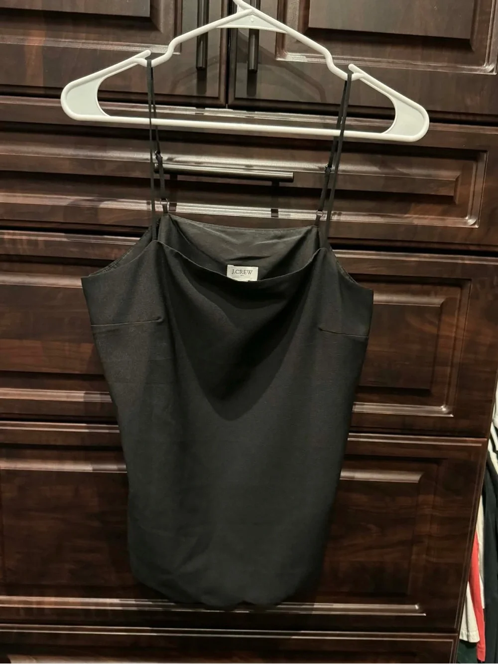 J. Crew satin tank