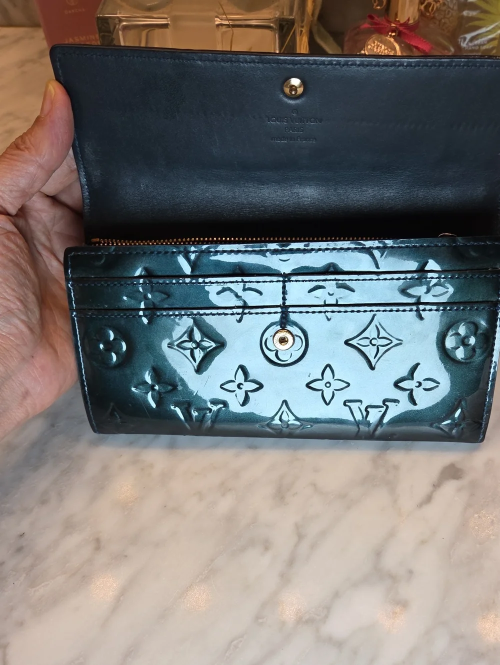 Louis Vuitton dust box green