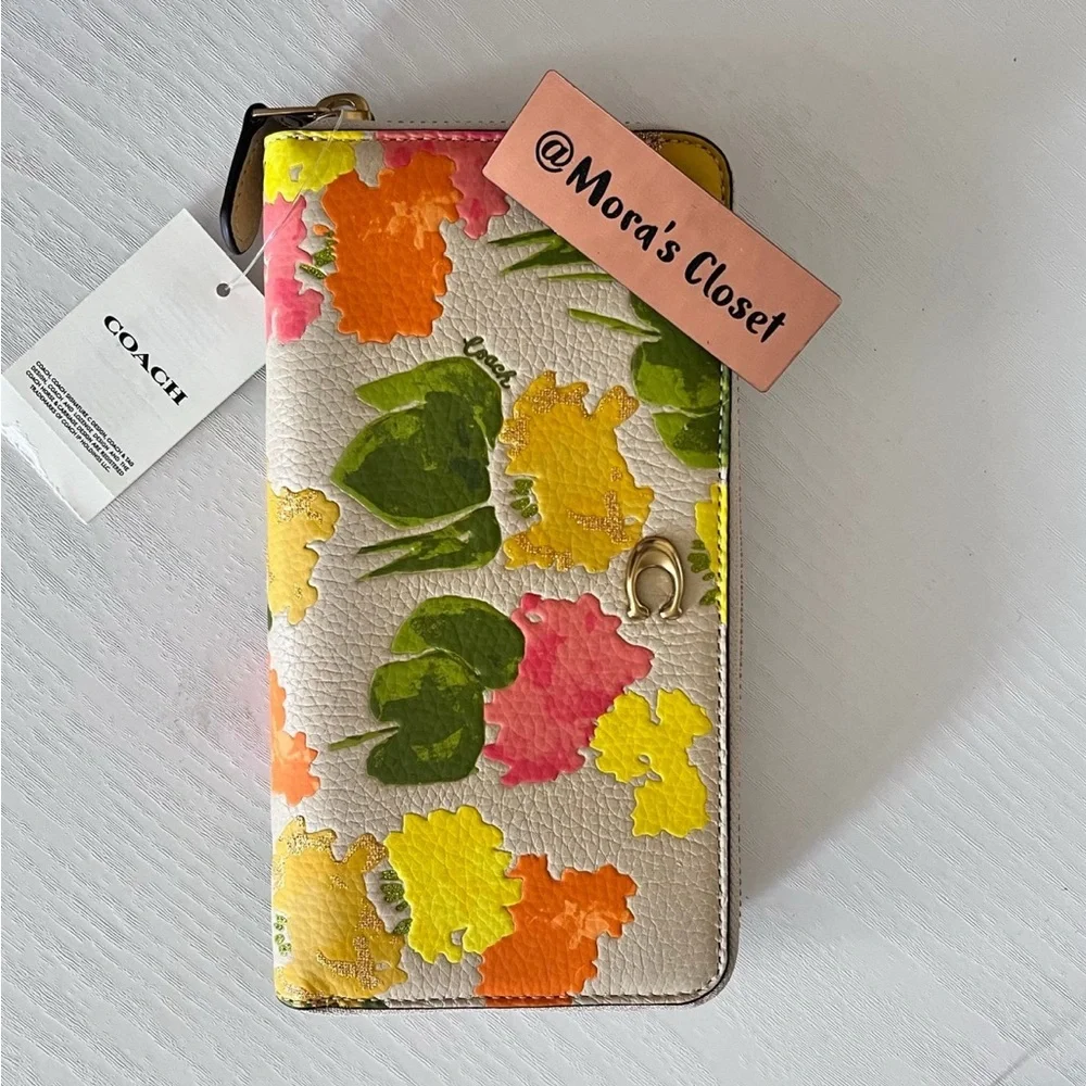 Coach Colorful Floral Women's Wallet