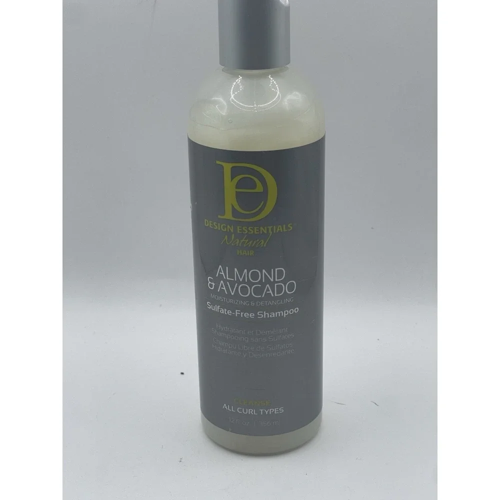 Design Essentials Almond & Avocado Moisturizing & Detangling Sulfate-Free Shampo