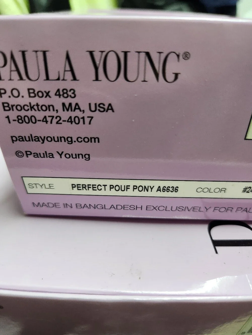 Paula Young Perfect Poof Pony NWT Color 24 14