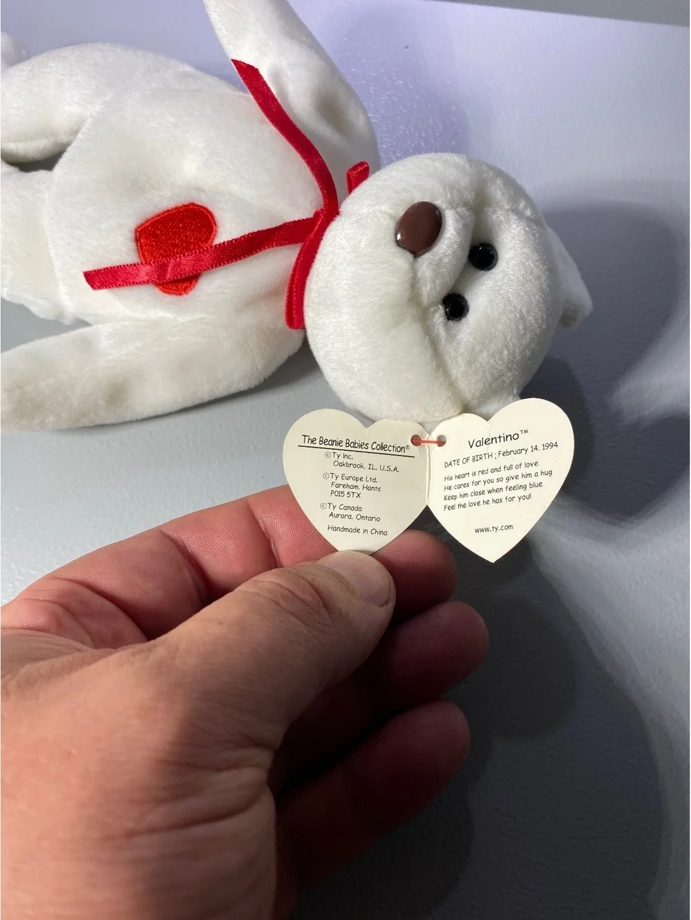 Rare Valentino Beanie Baby