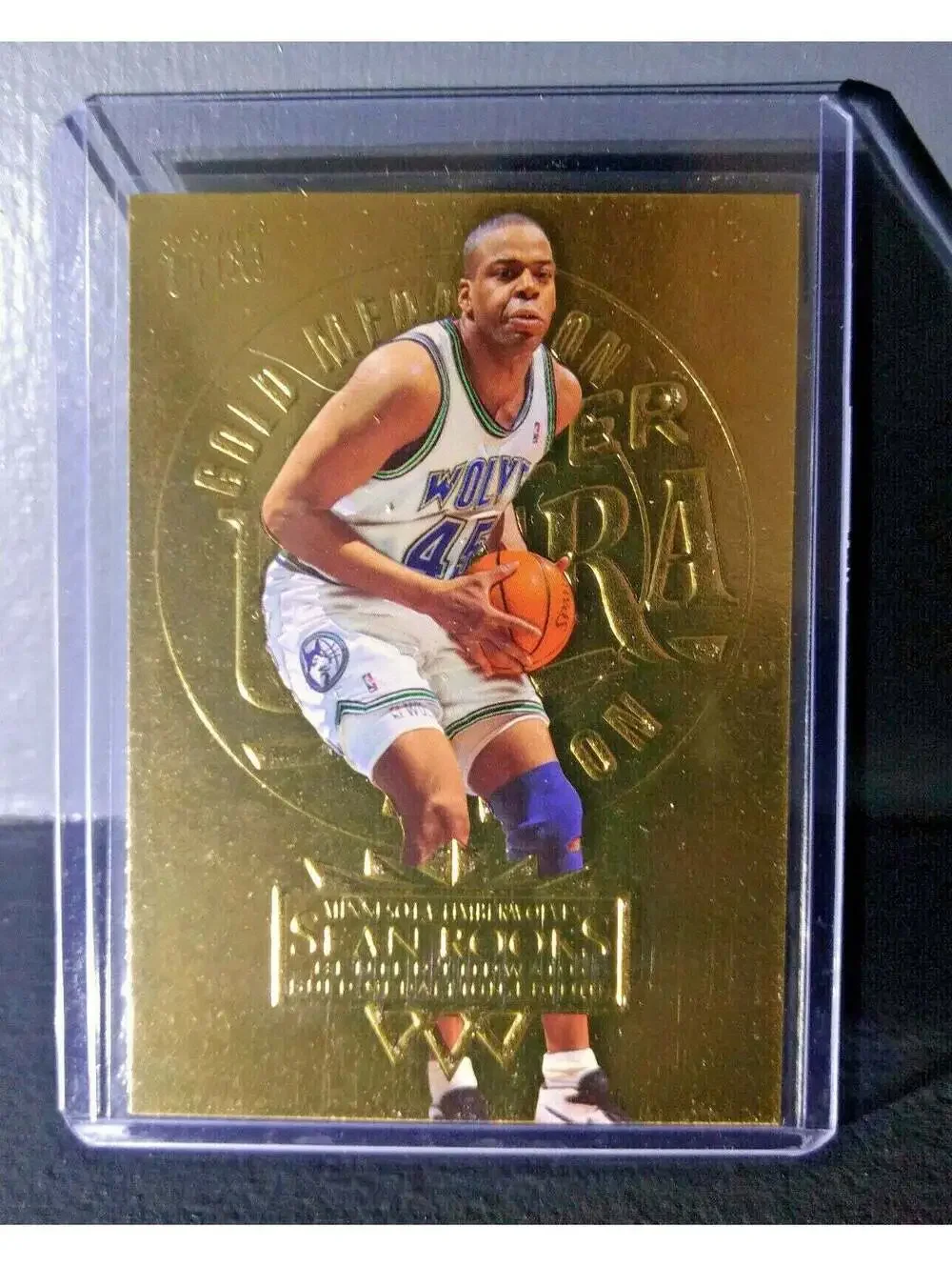1995-96 Sean Rooks Fleer Ultra Gold Medallion #109 Basketball Card