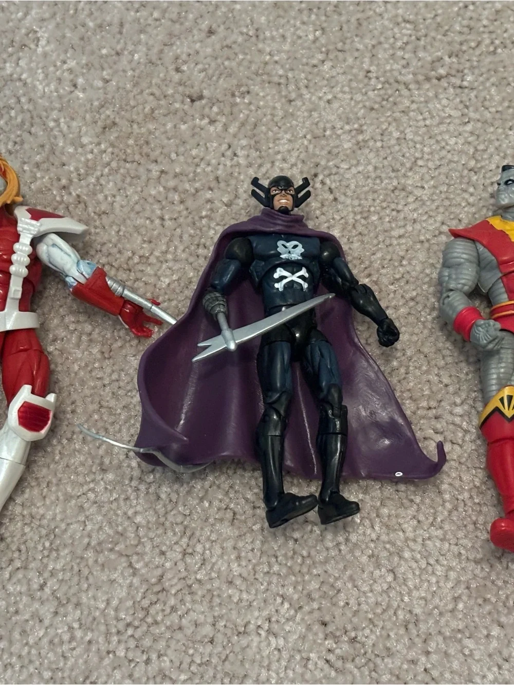Marvel Infinite Series Omega Red Grim Reaper Legends Colossus Action Figures