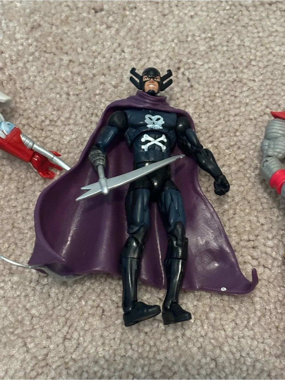 Marvel Infinite Series Omega Red Grim Reaper Legends Colossus Action Figures
