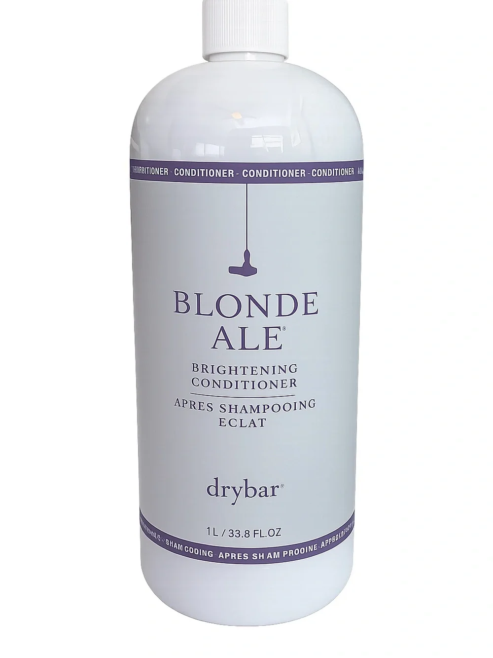 RARE Drybar Blonde Ale Brightening Conditioner 33.8 oz 1L Purple Tone